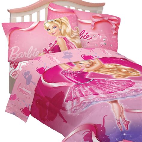 barbie twin bed set|barbie comforters and sheet sets.